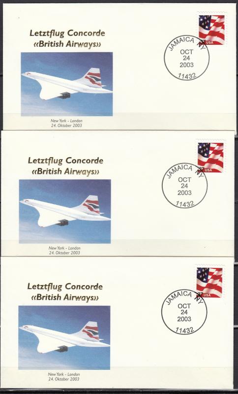 USA -  Four FDC collection lot-2 - (1408)