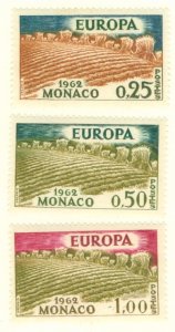 MONACO 507-09 MNH CV $3.30 BIN $1.80