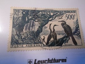 French Equatorial Africa  #  C37  used