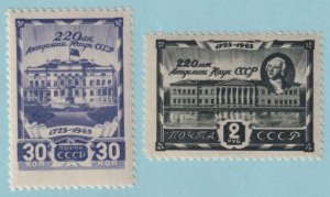 RUSSIA 987 - 988  MINT NEVER HINGED OG ** SET - NO FAULTS VERY FINE! - P528