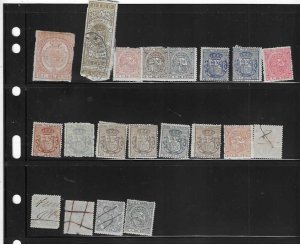 CUBA REVENUE STAMP COLLECTION