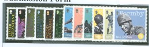 Isle of Man #1033-1044 Mint (NH)