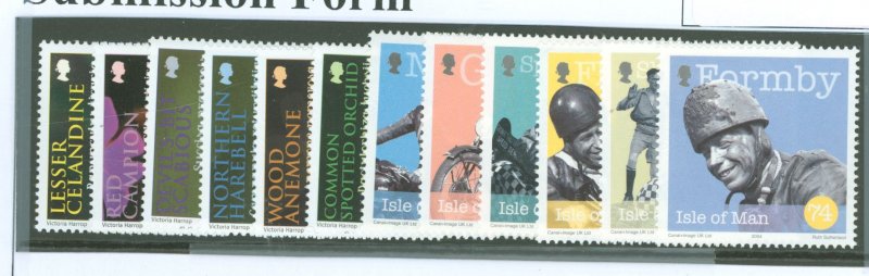 Isle of Man #1033-1044 Mint (NH)