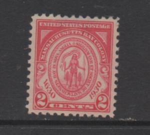 Scott#  682  unused hinged  OG Single