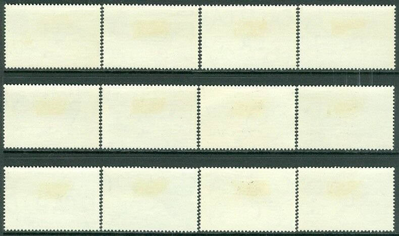 EDW1949SELL : BRITISH HONDURAS 1962 Scott #167-76 Birds Cplt set VFMOGLH Cat $85