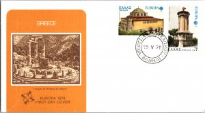 Worldwide First Day Cover, Europa, Greece