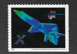 U.S.A X Planes Designs SC#4018 MNH...A fascinating spot!