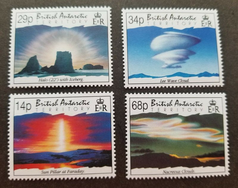 British Antarctic Territory Atmospheric Phenomena 1992 Weather Cloud (stamp) MNH 