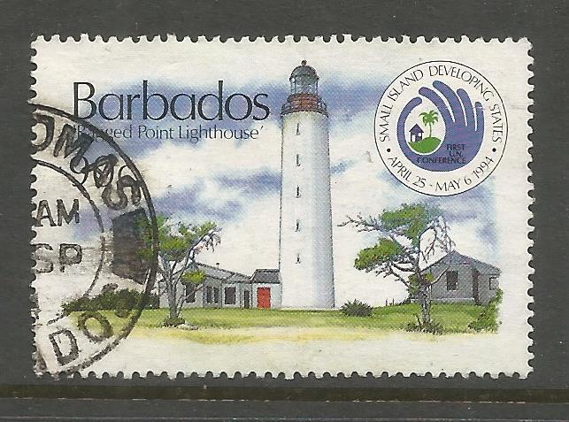 BARBADOS  867  USED,  RAGGED POINT LIGHTHOUSE