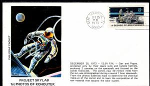 US Project Skylab 1st Photos of Kohoutek 1973 Philgraf Cover