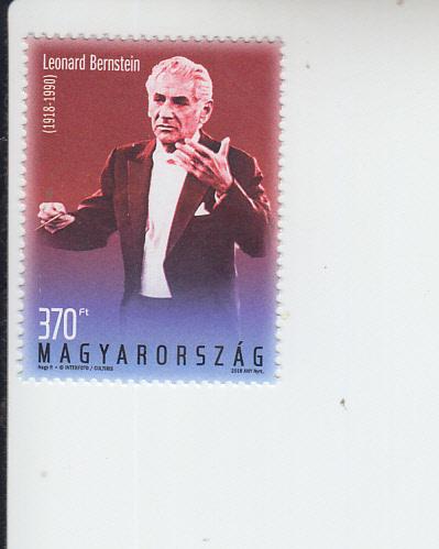 2018 Hungary Leonard Bernstein (Scott 4460) MNH