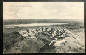 1908 Germany South West Africa RPPC Cover AFRICAN TROOPS DEFENDING THE WATER