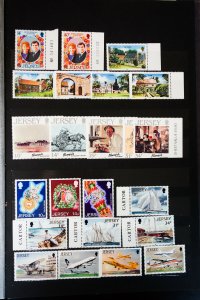 Jersey Mint NH 1970s to 1980s Stamp Collection