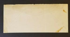 1951 Cairo Egypt to New York Post Newspaper USA Advertising Air Mail Cover  