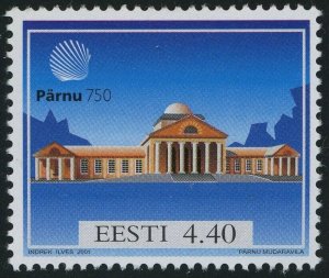 Estonia #417 Pärnu 750th Anniversary 4.40K Postage Stamp 2001 Eesti MLH