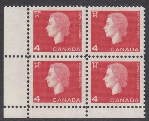 Canada 404iii LL corner block mnh
