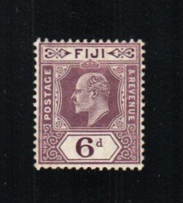 Fiji Stamp 74  - Edward VII