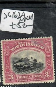 NORTH BORNEO 3C  TRAIN     SG 162A       MNH    P0814H