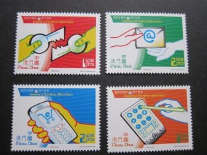 Macau 2001 Sc 1062-1065 set MNH