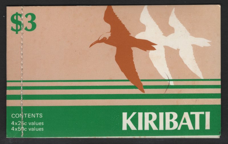 Kiribati 1983 $3 Birds booklet SG# SB2 NH