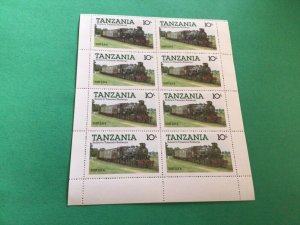 Tanzania Railways  mint never hinged stamps sheet A19847