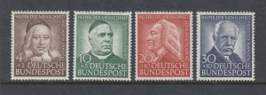 GERMANY #B334-337 SET - SemiPostal (HINGED) cv$29.75