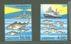 Denmark #1237-1238  Single (Complete Set)