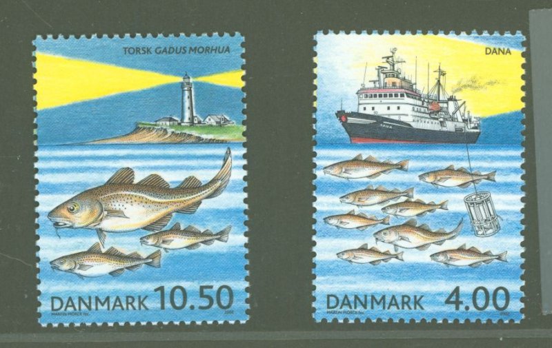 Denmark #1237-1238  Single (Complete Set)