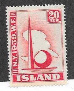 Iceland #213    (MNH) CV $4.00