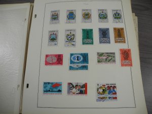 CUBA, 100s & 100s of Stamps mostly hinged on Scott pages