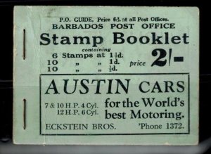 Barbados Stamp Booklet  see description