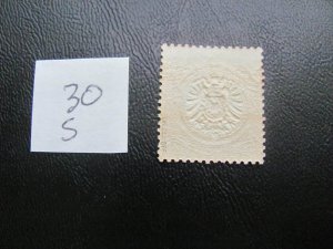 GERMANY 1872 MNH SIGNED ZILL  MI. 30 SC 28 LARGE SHIELD VF 220 EUROS (113)