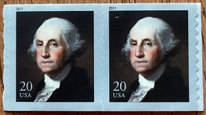 US #4512 MNH Coil Pair George Washington 1st on the Roll SCV $.80