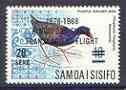 SAMOA - 1968 - Kingsford Smith o/p on Bird - Perf 1v - Mint Never Hinged