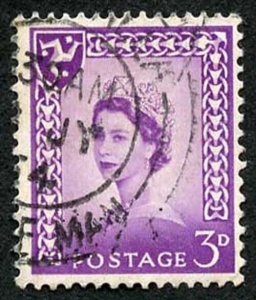 IOM SG2a 3d Deep Lilac on Chalky Paper Fine used cat from 6.50 pounds