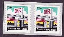 3208A Diner self-adhesive coil pair