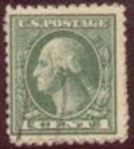 US Stamp #525 Used Washington 1918-20 Offset Printing Issue