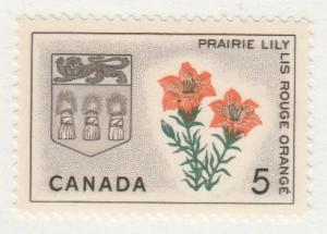 provincial flowers- Scott # 425 - MNH -