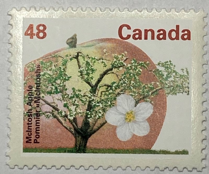 CANADA 1992-1998 #1363 Fruit Tree Definitives - MNH