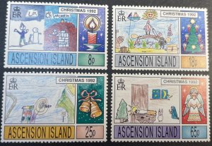 ASCENSION ISLAND # 549-552-MINT NEVER/HINGED--COMPLETE SET--1992