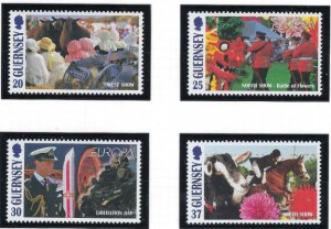 Guernsey 636-39 MNH 1998 Europa (ak8317)
