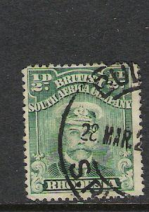 RHODESIA 119b PERF. 15 VFU 902C