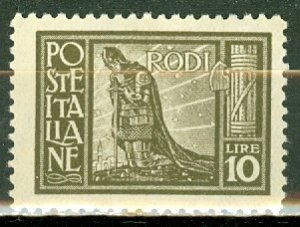 GQ: Italy Rhodes 23 mint CV $240