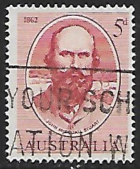 Australia #  345 - John McDouall - Used....(GR3)