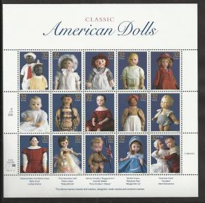 # 3151 MINT NEVER HINGED AMERICAN DOLLS