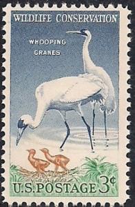 1098 3 cent Wildlife - Whooping Crane mint OG NH F-VF