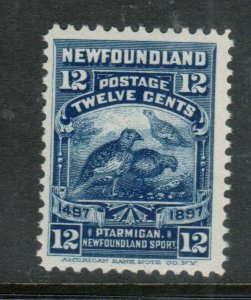 Newfoundland #69 Very Fine Never Hinged