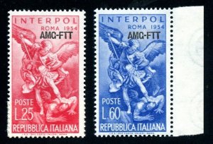 AMG Free Territory of Trieste (FTT) Scott 207-208 MNH