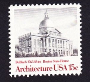 1781 American Architecture MNH Single