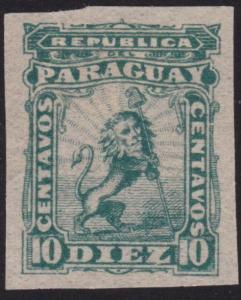 PARAGUAY An old forgery of a classic stamp.................................69102